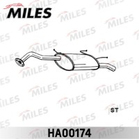 HA00174 MILES Глушник вихлопних газів кінцевий