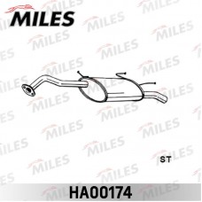 HA00174 MILES Глушник вихлопних газів кінцевий