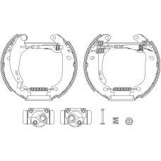 8DB 355 004-611 HELLA PAGID Комплект гальмівних колодок