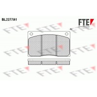 BL2277A1 FTE Комплект гальмівних колодок дисковий гальм