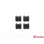 P 59 010 BREMBO Комплект гальмівних колодок дисковий гальм