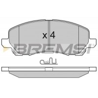 BP3080 BREMSI Комплект гальмівних колодок дисковий гальм
