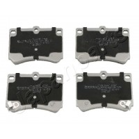 PA-342AF JAPANPARTS Комплект гальмівних колодок дисковий гальм