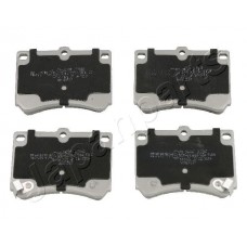 PA-342AF JAPANPARTS Комплект гальмівних колодок дисковий гальм