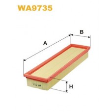 WA9735 WIX FILTERS Повітряний фільтр