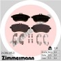 24306.205.3 ZIMMERMANN КомплеК т гальмівних колодок, дискове гальмо