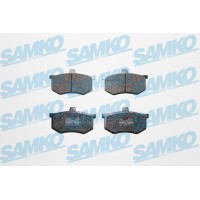 5SP004 SAMKO Комплект гальмівних колодок дисковий гальм