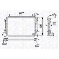351319202000 MAGNETI MARELLI Интеркулер