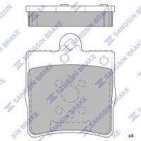 SP2208 Hi-Q Комплект гальмівних колодок дисковий гальм