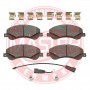 13046038332N-SET-MS MASTER-SPORT GERMANY Комплект гальмівних колодок дисковий гальм