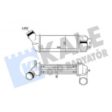 352305 KALE OTO RADYATÖR Интеркулер