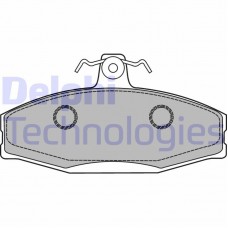 LP1429 DELPHI КомплеК т гальмівних колодок, дискове гальмо