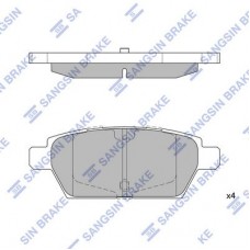 SP1476 Hi-Q Комплект гальмівних колодок дисковий гальм