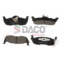 321606 DACO Germany Комплект гальмівних колодок дисковий гальм