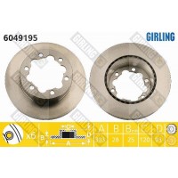 6049195 GIRLING Гальмівний диск