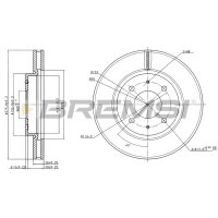 CD7845V BREMSI Гальмівний диск
