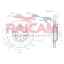 RD01397 RAICAM Гальмівний диск
