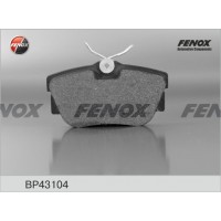 BP43104 FENOX Комплект гальмівних колодок дисковий гальм