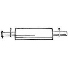 32409 SIGAM Середній глушник вихлопних газів