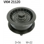 VKM 21120 SKF Паразитный / Ведущий ролик, Зубчастий ремінь