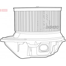 DEA23011 DENSO Вентилятор салону
