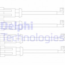 LZ0189 DELPHI Сигналізатор зносу гальмівних колодок