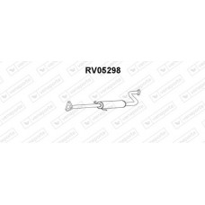 RV05298 VENEPORTE Предглушник вихлопних газів