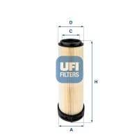 27.596.00 UFI Повітряний фільтр
