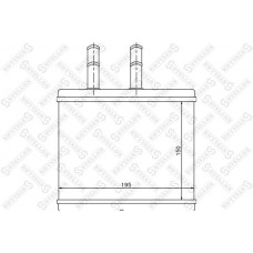 82-05014-SX STELLOX Теплообмінник обігрів салону