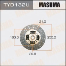 TYD132U MASUMA Диск зчеплення