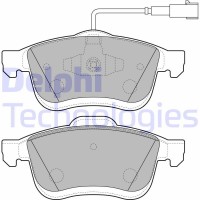 LP2168 DELPHI DELPHI FIAT Гальмівн колодки передн.Doblo 10-,Opel Combo 12-