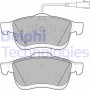 LP2168 DELPHI DELPHI FIAT Гальмівн колодки передн.Doblo 10-,Opel Combo 12-