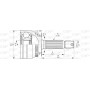 CVJ5691.10 OPEN PARTS Шарнирный комплект, Привідний вал