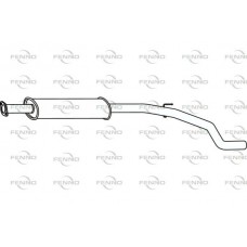 P10013 FENNO Середній глушник вихлопних газів