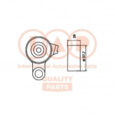 127-17095 IAP QUALITY PARTS Натяжний ролик ремінь ГРМ