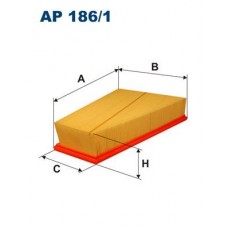 AP 186/1 FILTRON Повітряний фільтр