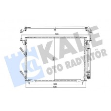 357895 KALE OTO RADYATÖR Конденсатор кондиціонера