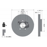 BDS1114 BENDIX Braking Гальмівний диск