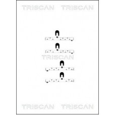 8105 291449 TRISCAN Комплектуючі колодки дискового гальма