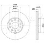 600910 JAPKO Гальмівний диск