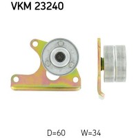 VKM 23240 SKF Паразитный / Ведущий ролик, Зубчастий ремінь