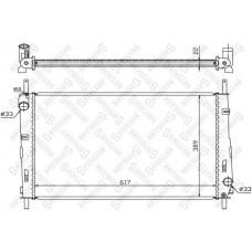 10-25066-SX STELLOX Радіатор охолодження двигуна