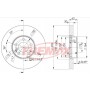 BD1985 FREMAX BRAKE DISC HIGH CARBON