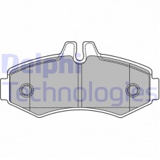 LP1425 DELPHI КомплеК т гальмівних колодок, дискове гальмо