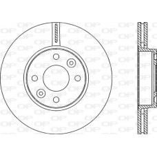 BDR1985.20 OPEN PARTS Гальмівний диск