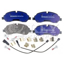 KBP2514 KEY PARTS Комплект гальмівних колодок дисковий гальм