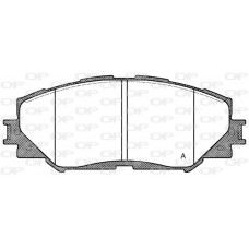 BPA1232.00 OPEN PARTS КомплеК т гальмівних колодок, дискове гальмо