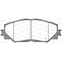 BPA1232.00 OPEN PARTS КомплеК т гальмівних колодок, дискове гальмо