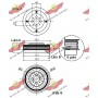 03.90110 AUTOKIT Ремінний шків колінчастий вал