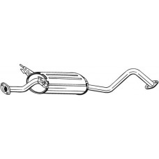 281-865 BOSAL Середній глушник вихлопних газів
